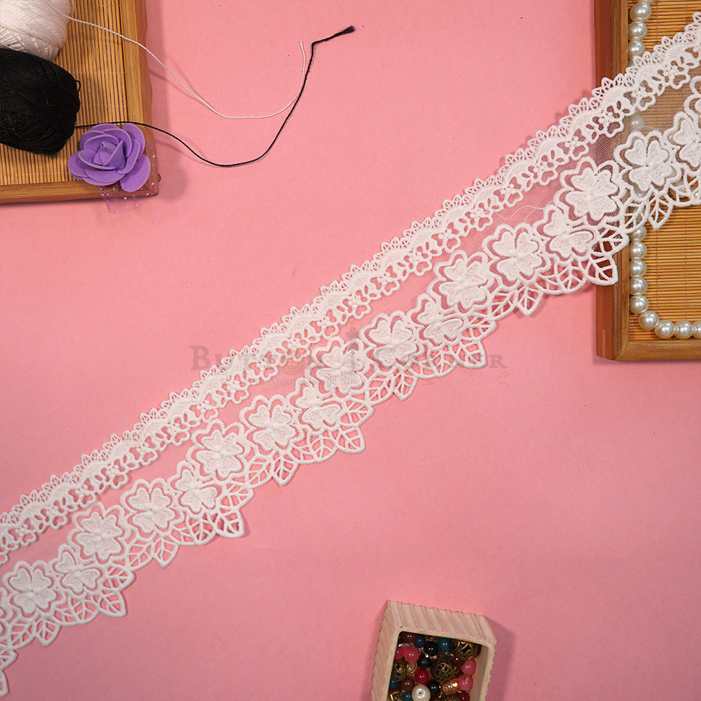 One Side Border Net Lace