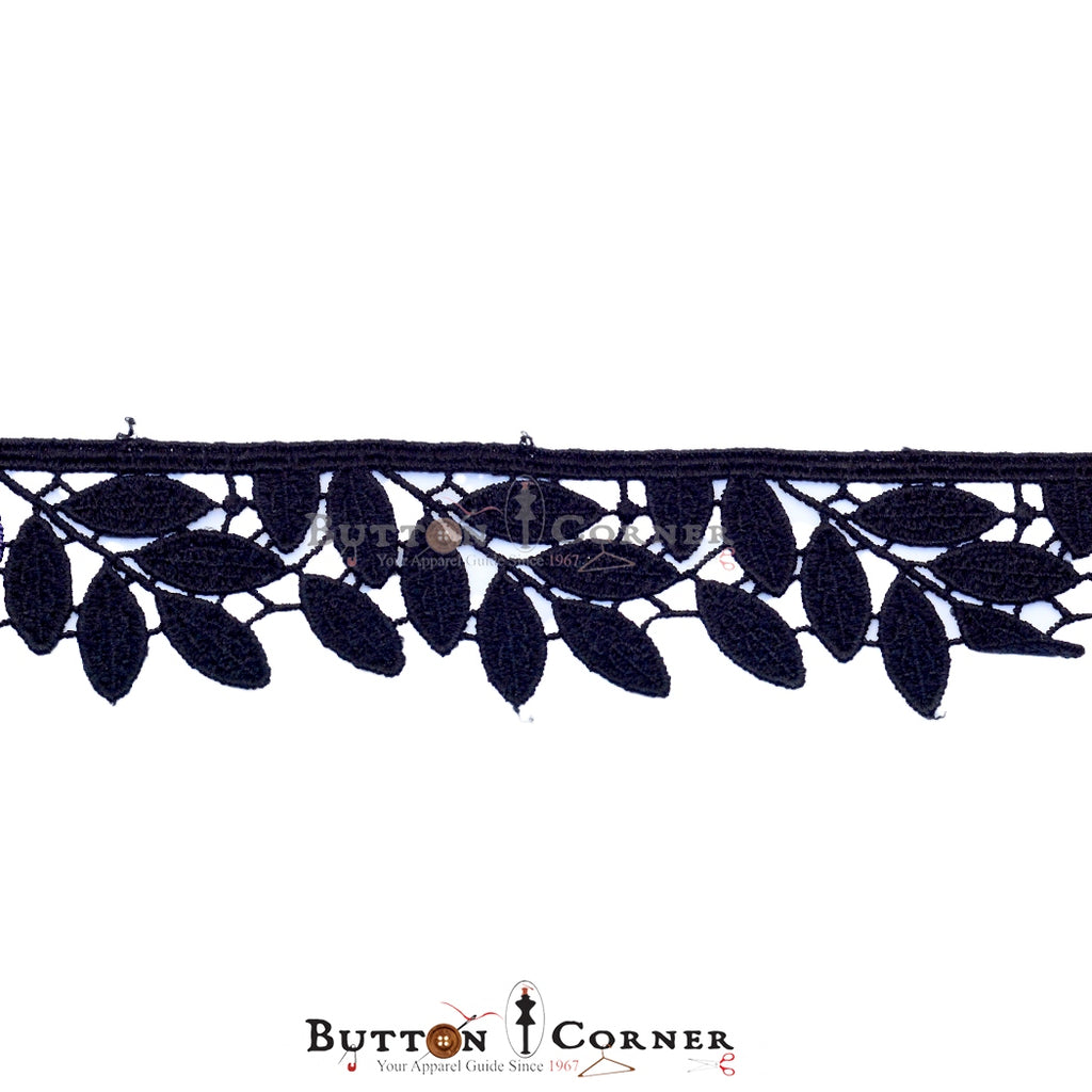 One Side Border Shuttle Lace