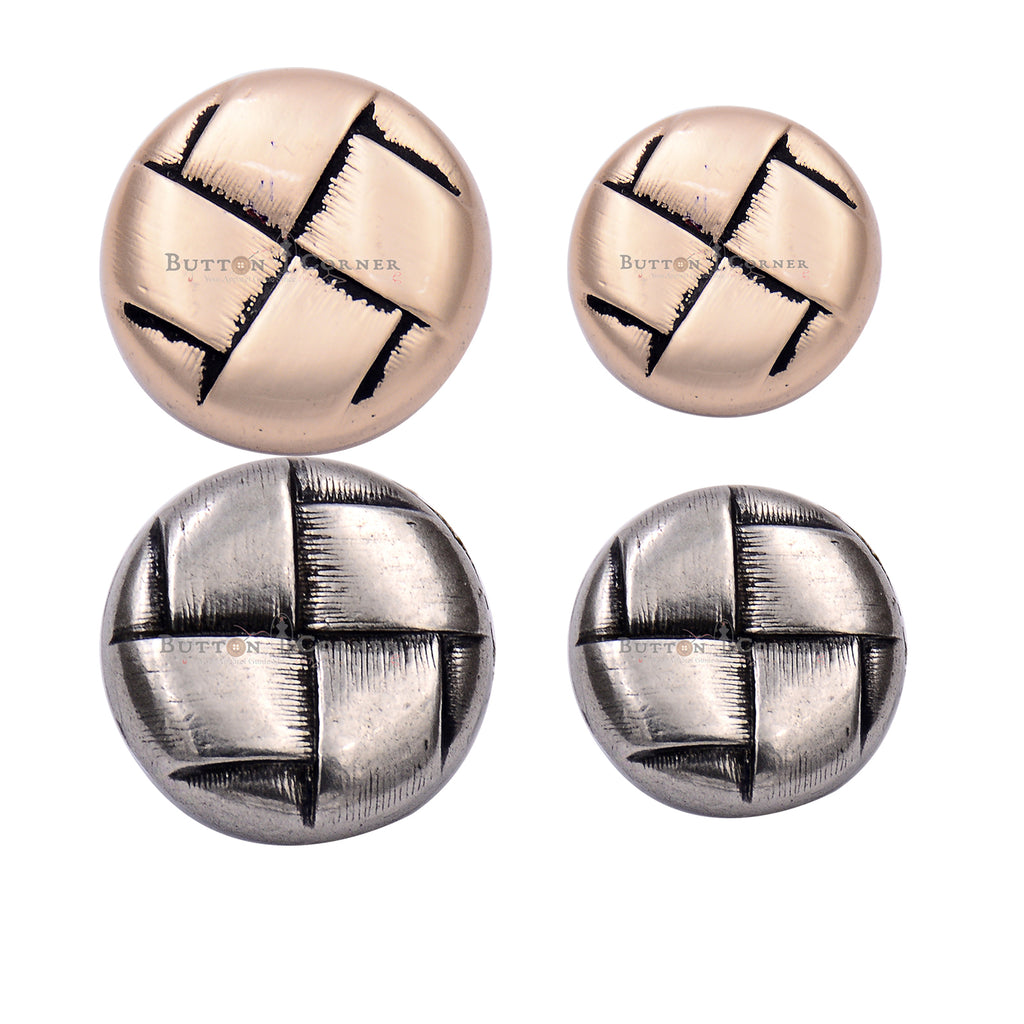 Vintage Metal Suiting Button