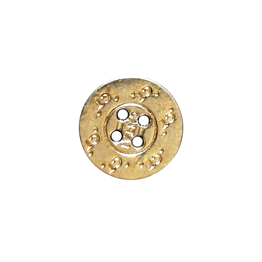 Designing 4 Hole Metal Shirt Button
