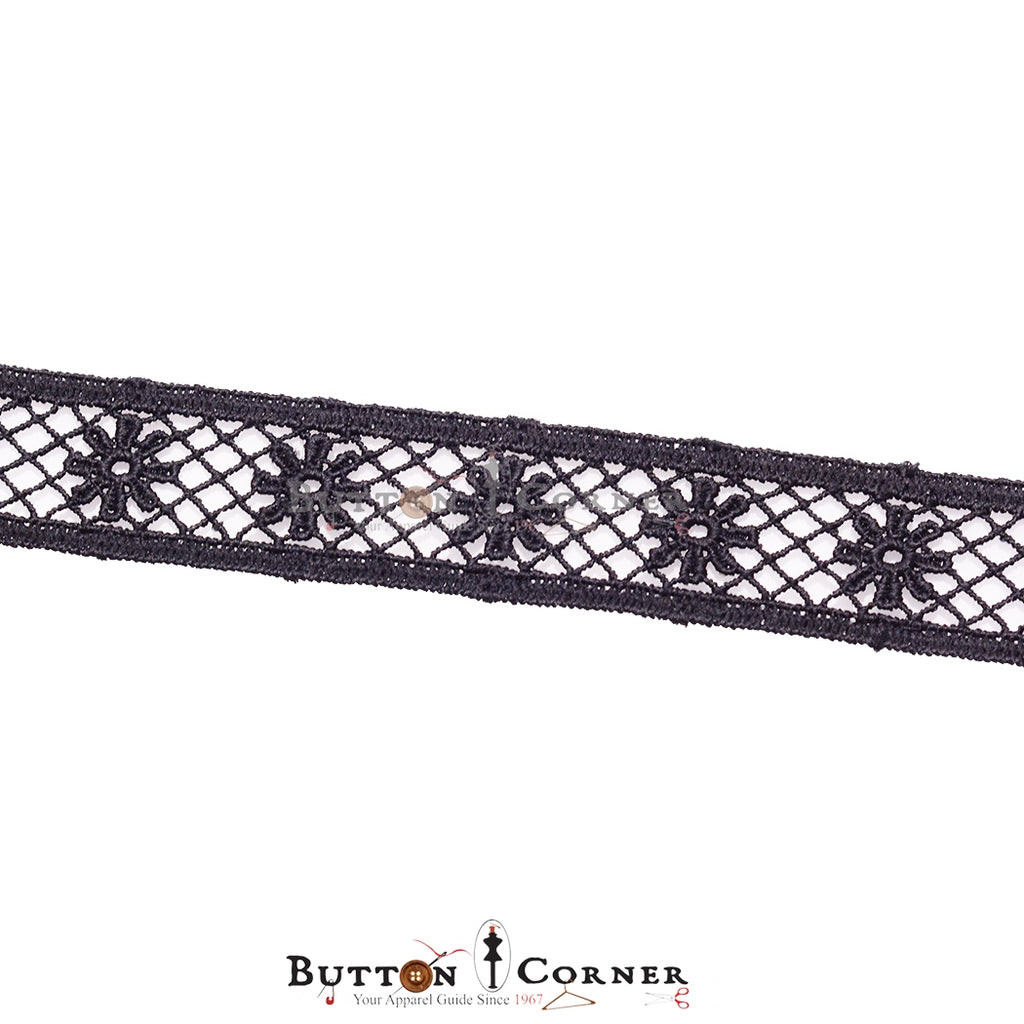 Double Side Border Shuttle Lace