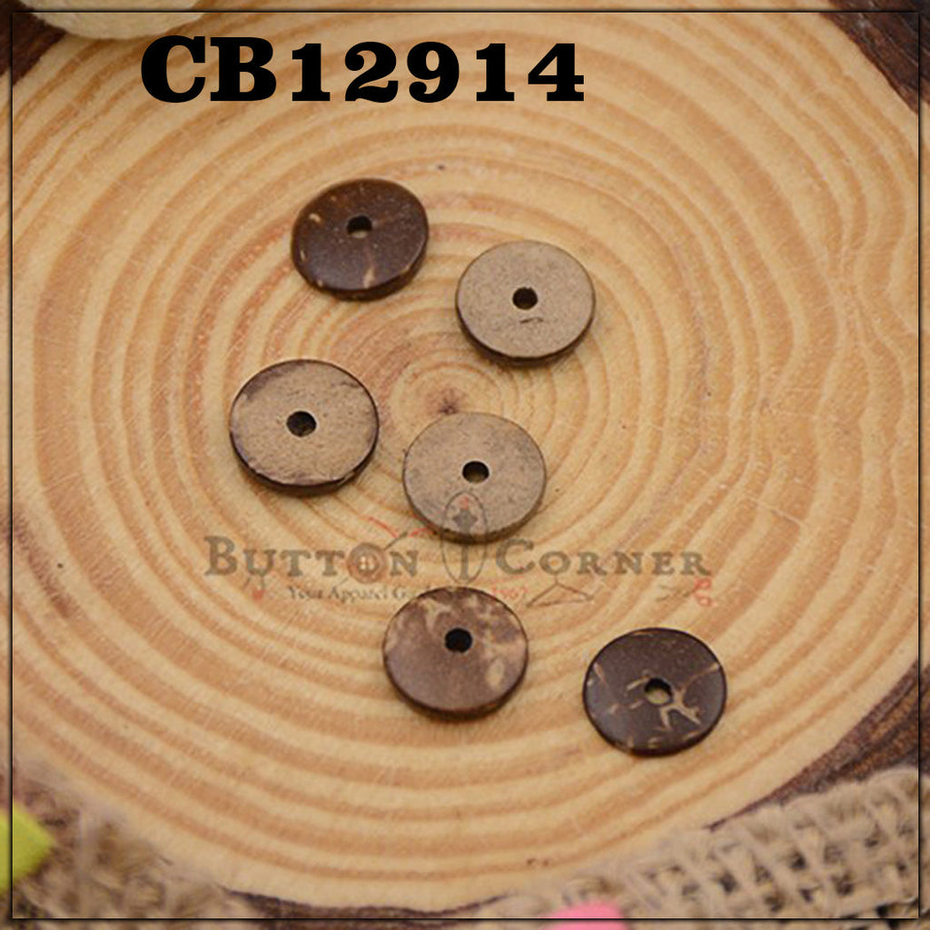 Center Hole Coconut Button