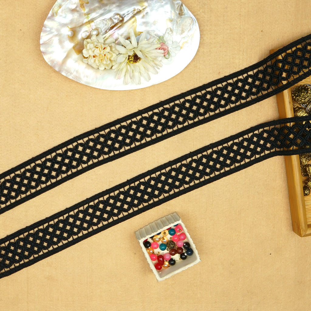 Double Side Border Shuttle Lace