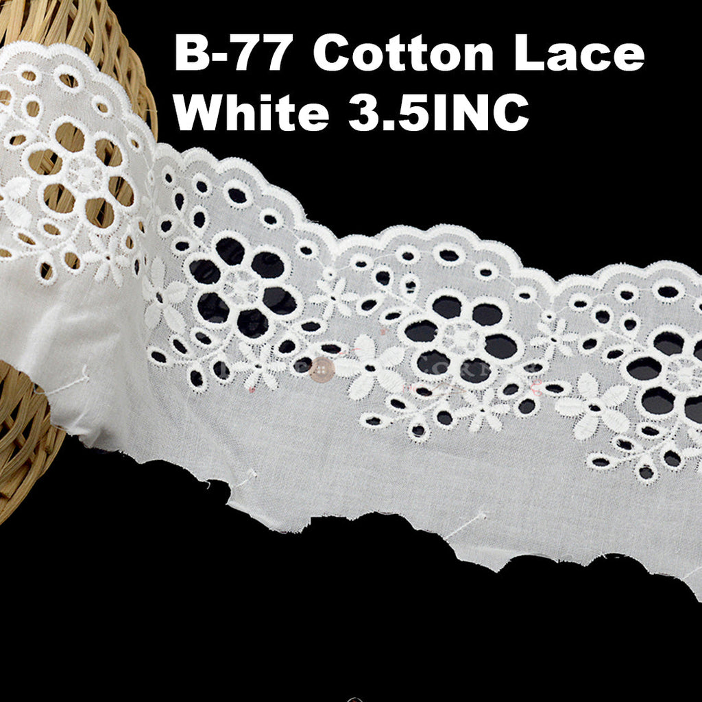 Cotton One Side Border Lace