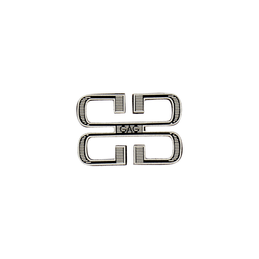 Double G Metal Hotfix Badge