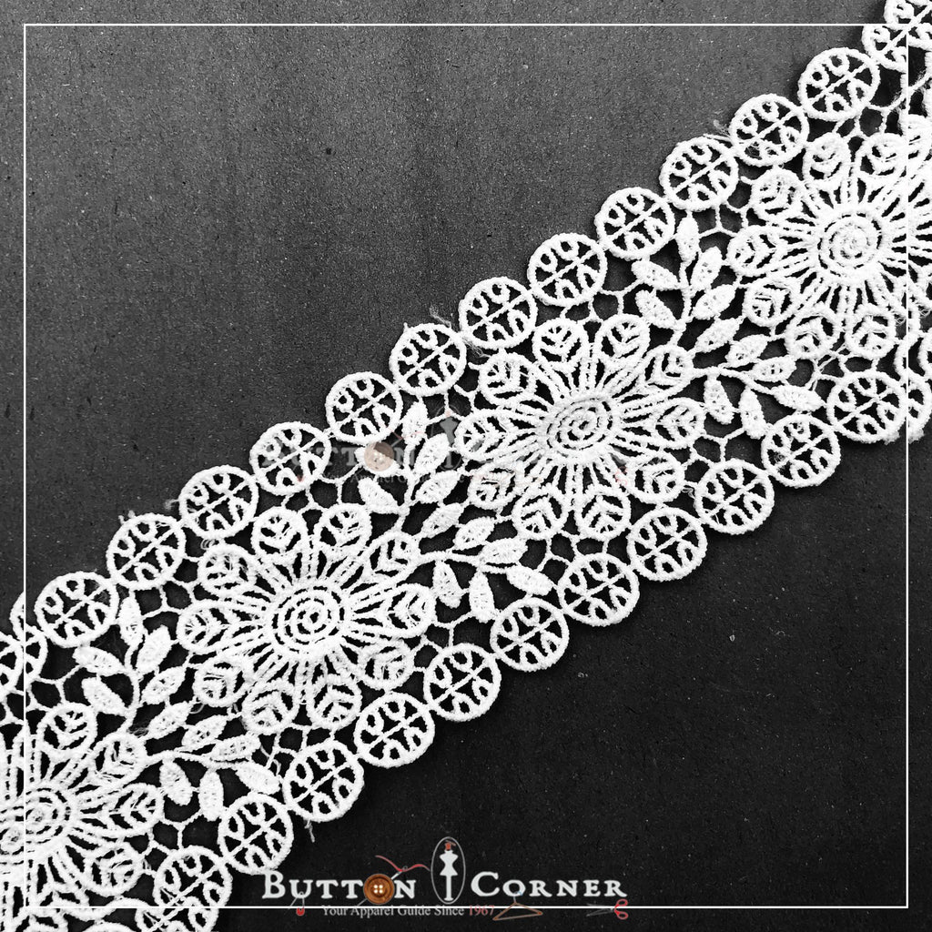 Double Side Border Shuttle Lace