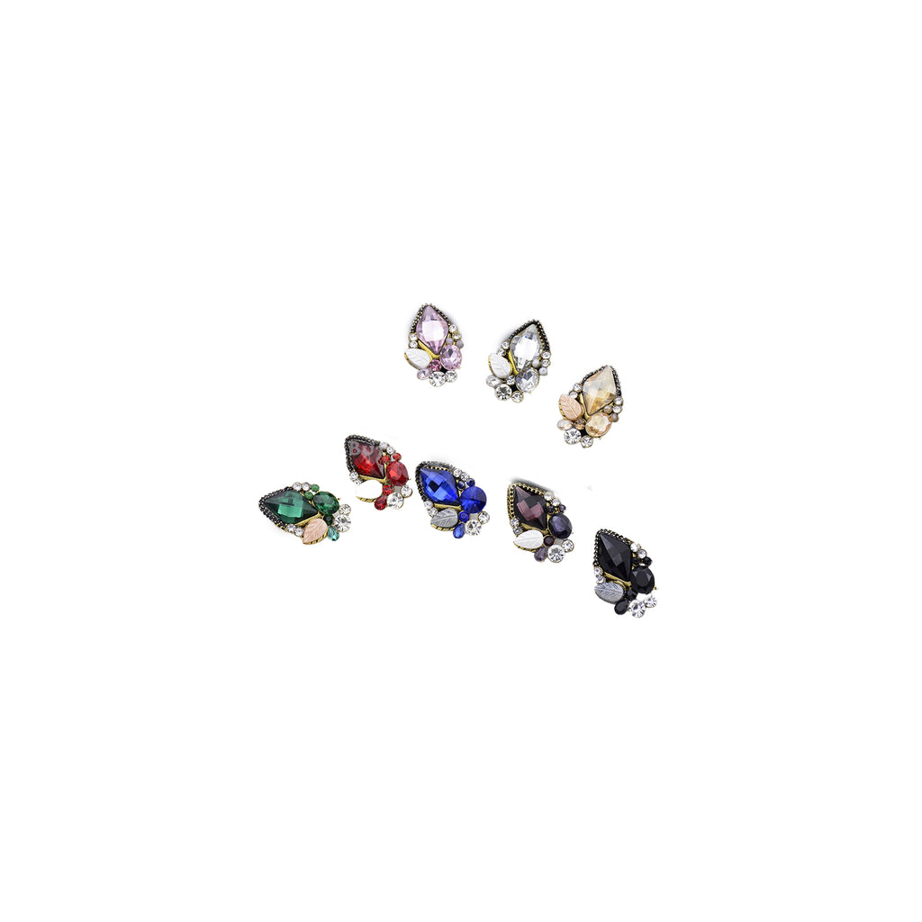 Fancy Crystal Button