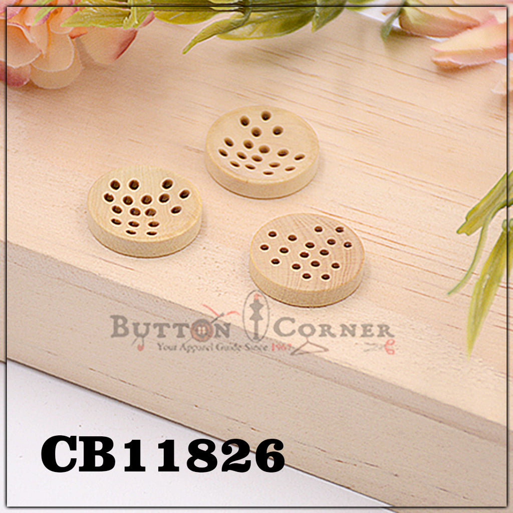 Stitches Coconut Suiting Button