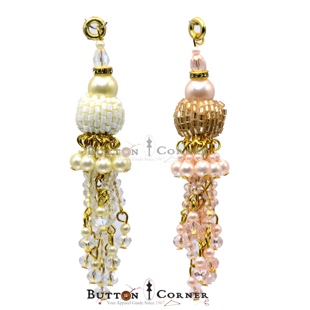 يتوهم قص دانا بيرل شرابة كريستال