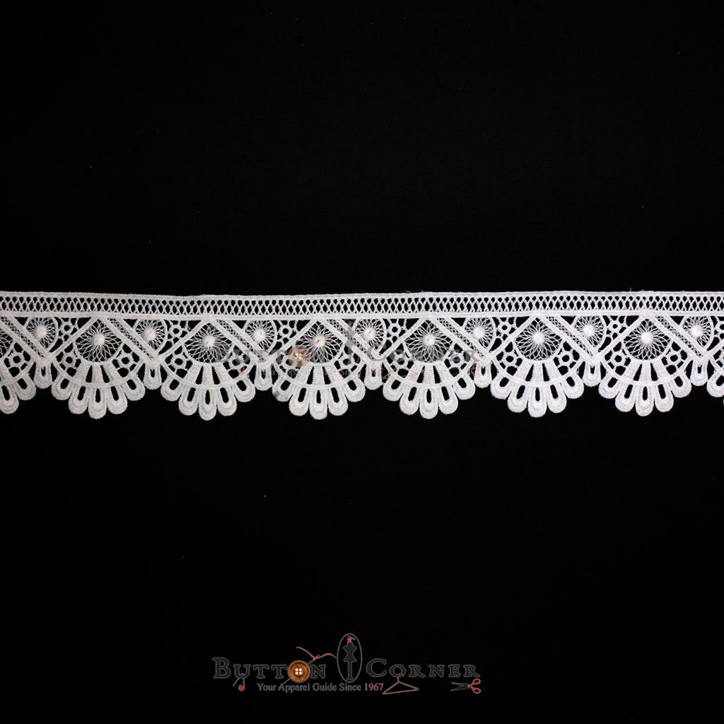 One Side Border Shuttle Lace