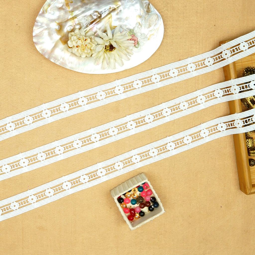 Double Side Border Shuttle Lace
