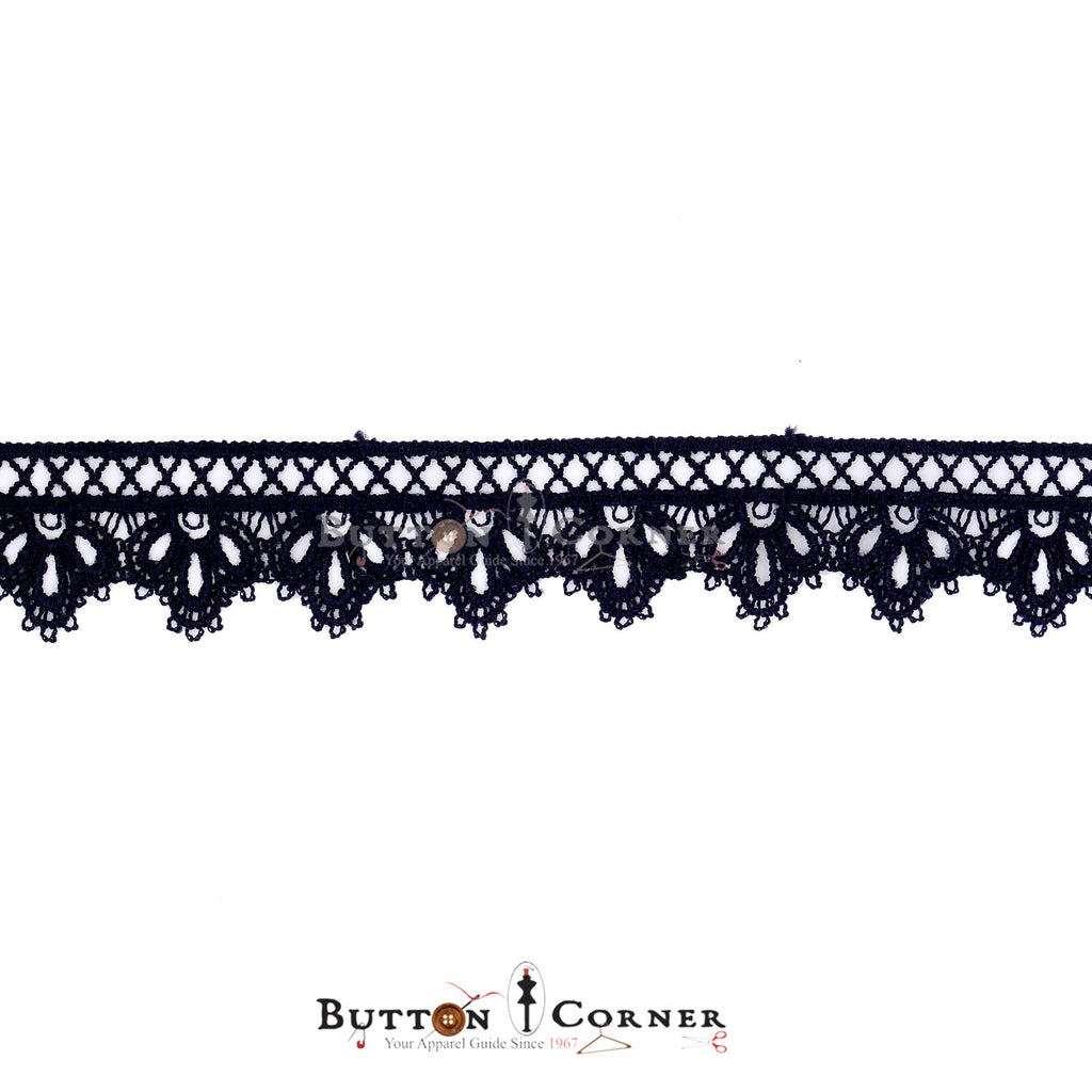 One Side Border Shuttle Lace