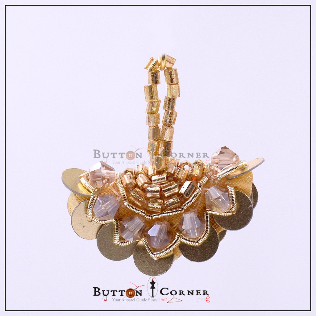 Fancy Crystal Sequence tassel