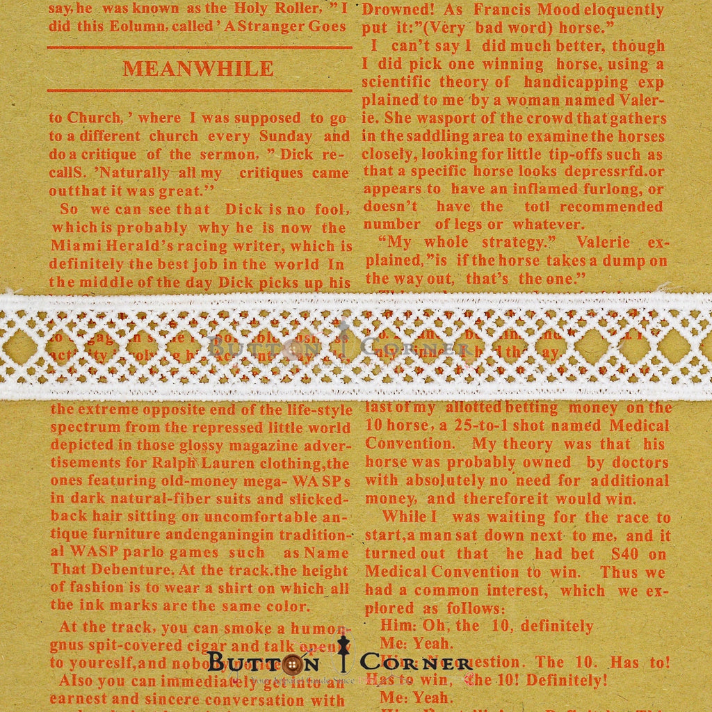 Double Side Border Shuttle Lace