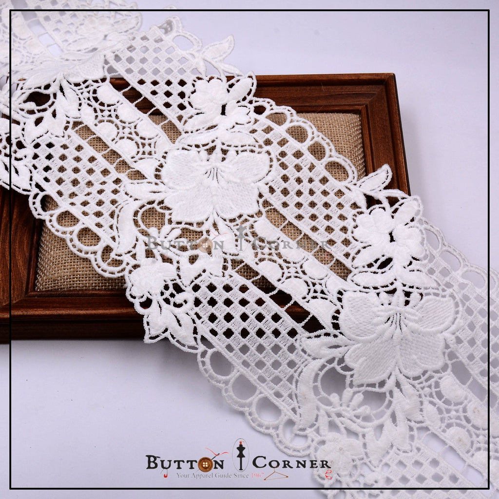 Double Side Border Shuttle Lace