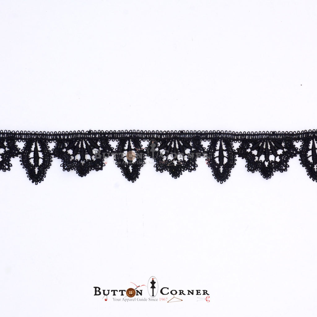 One Side Border Shuttle Lace