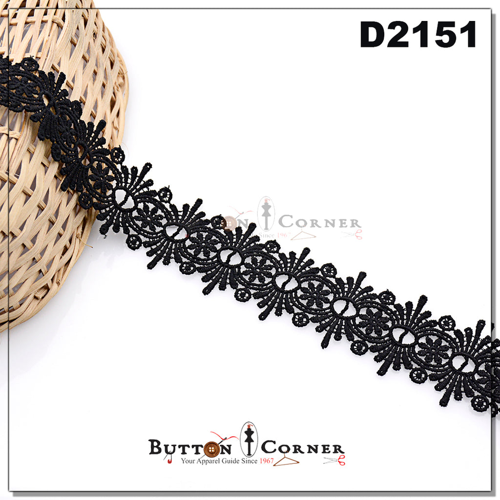 Shuttle Double Side Border Lace