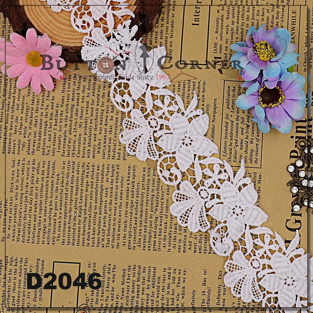 Shuttle Double Side Border Lace
