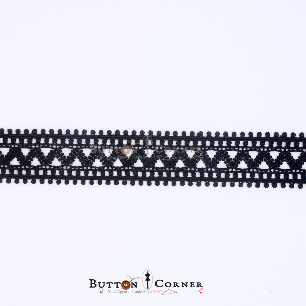 Double Side Border Shuttle Lace