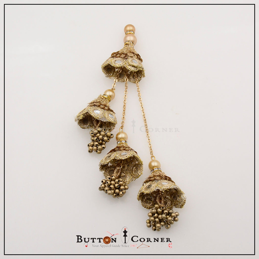 Fancy Four Cap Gota Tassel
