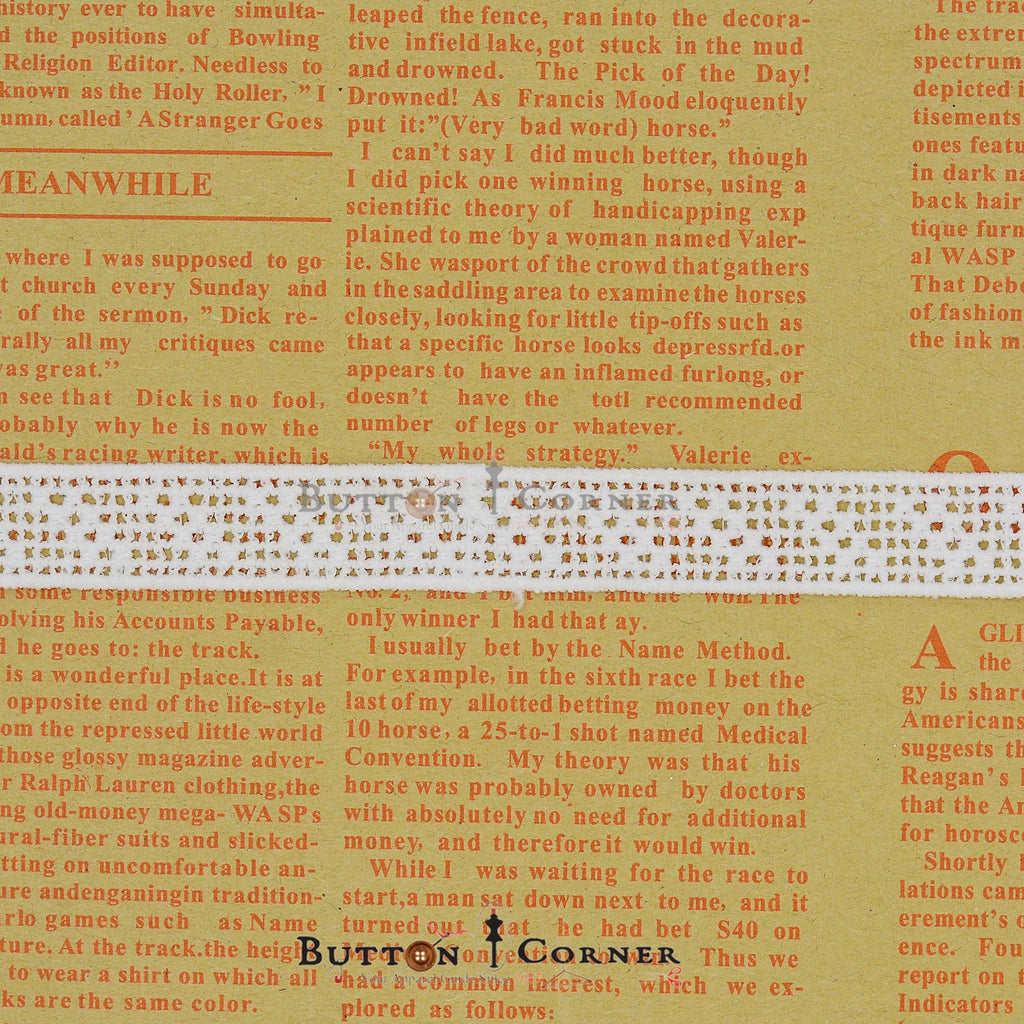 Double Side Border Shuttle Lace