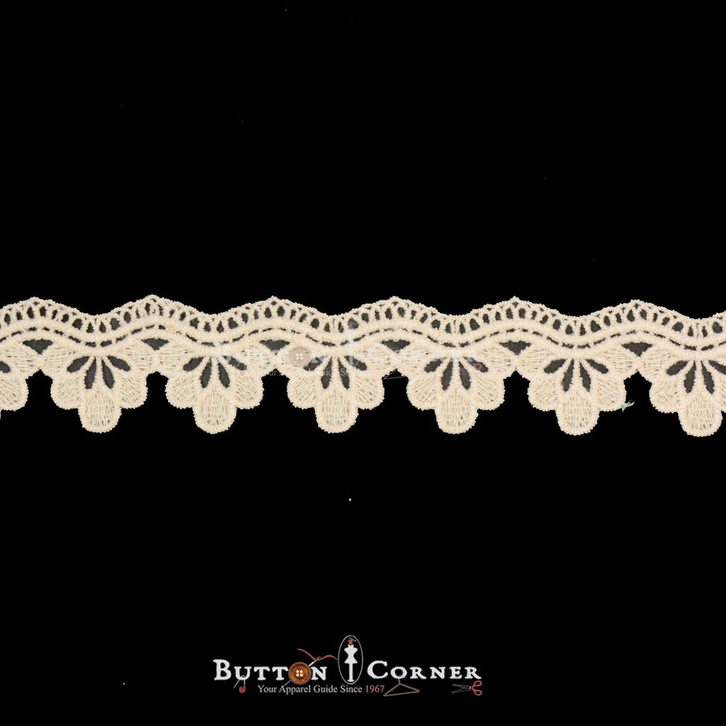 One Side Border Shuttle Lace