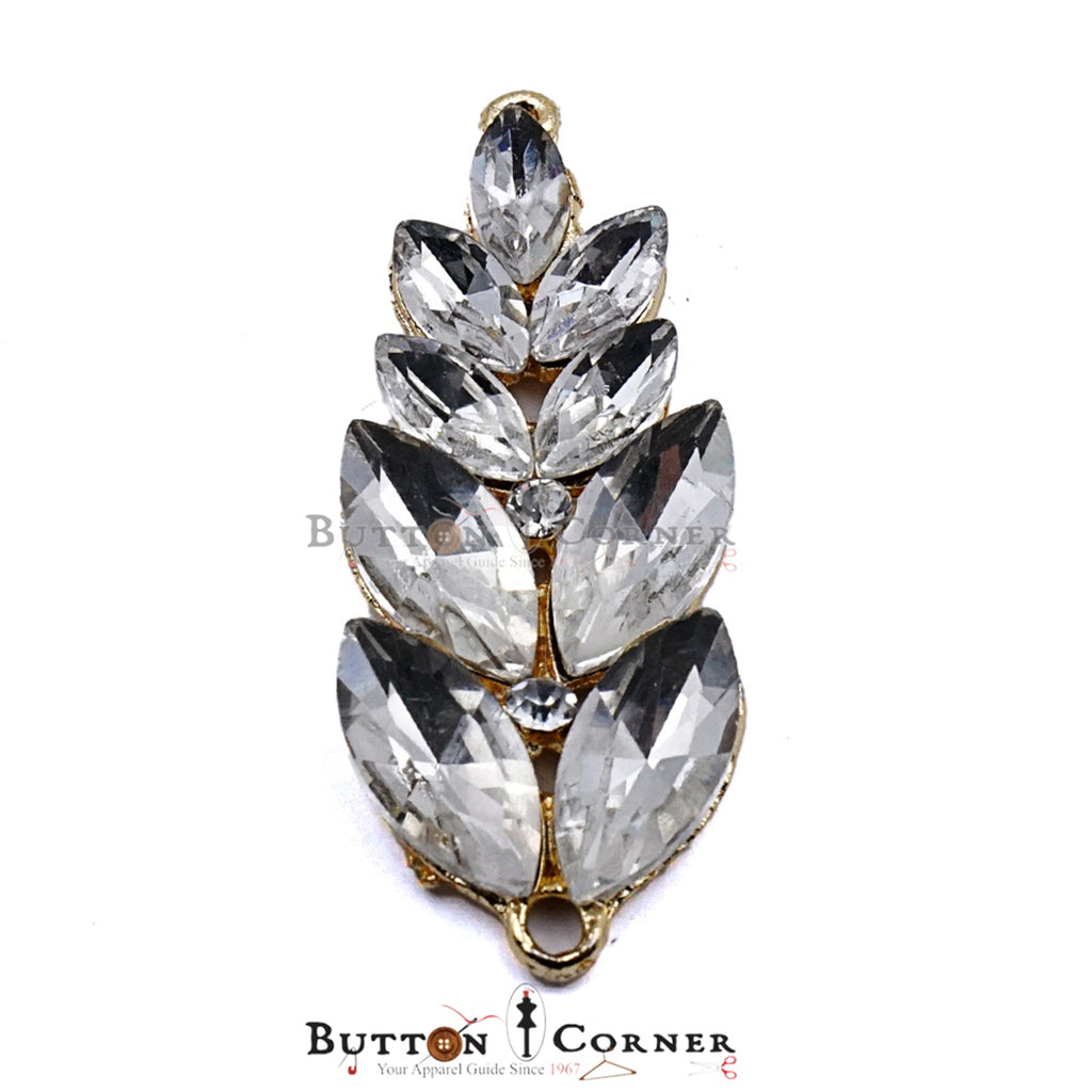 Fancy Pinnate Hanging Button