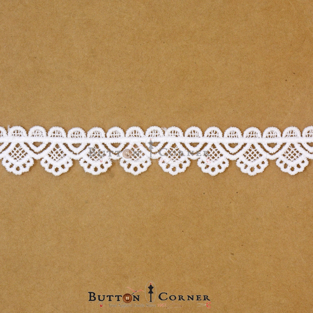 One Side Border Shuttle Lace