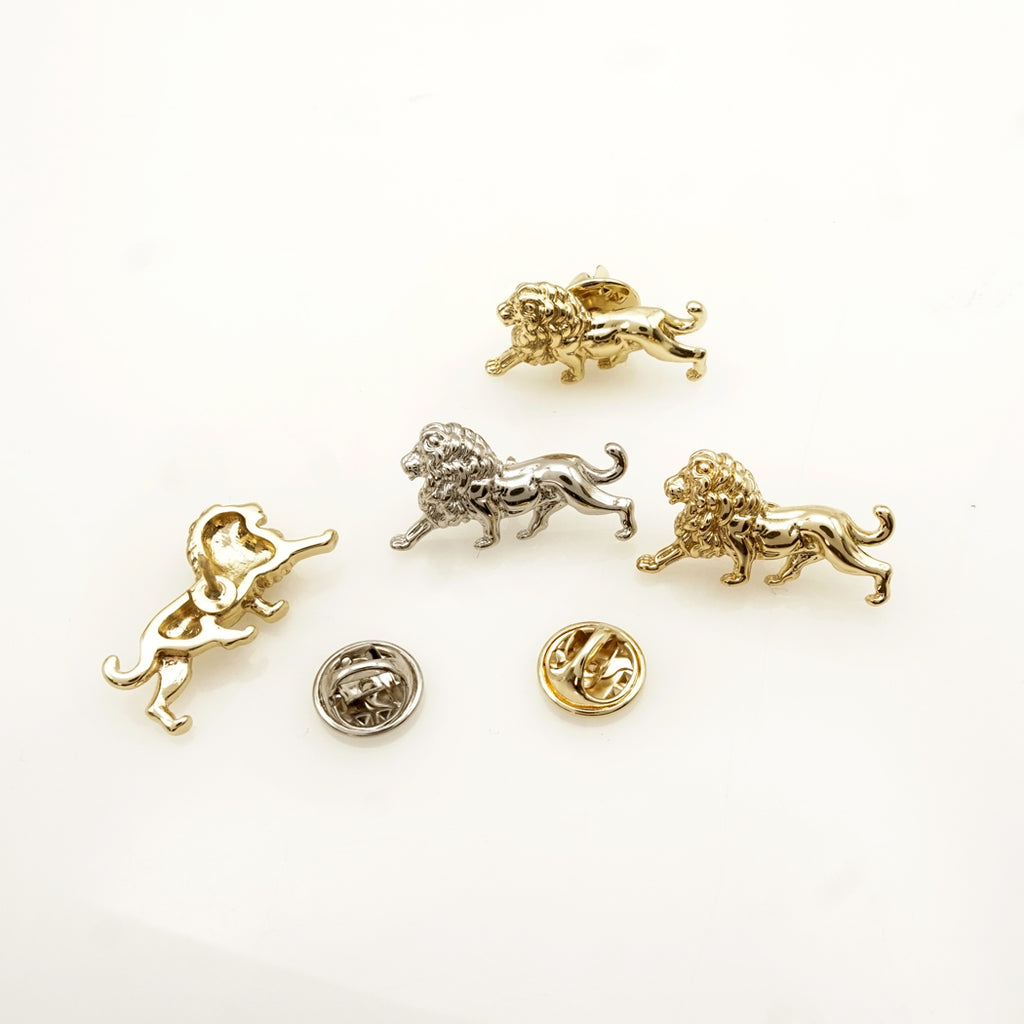 King Of The Jungle "Lion" Lapel Pin