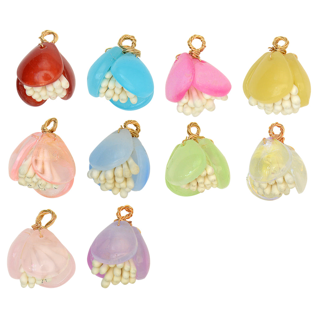Tulip Flower Crystal Hanging