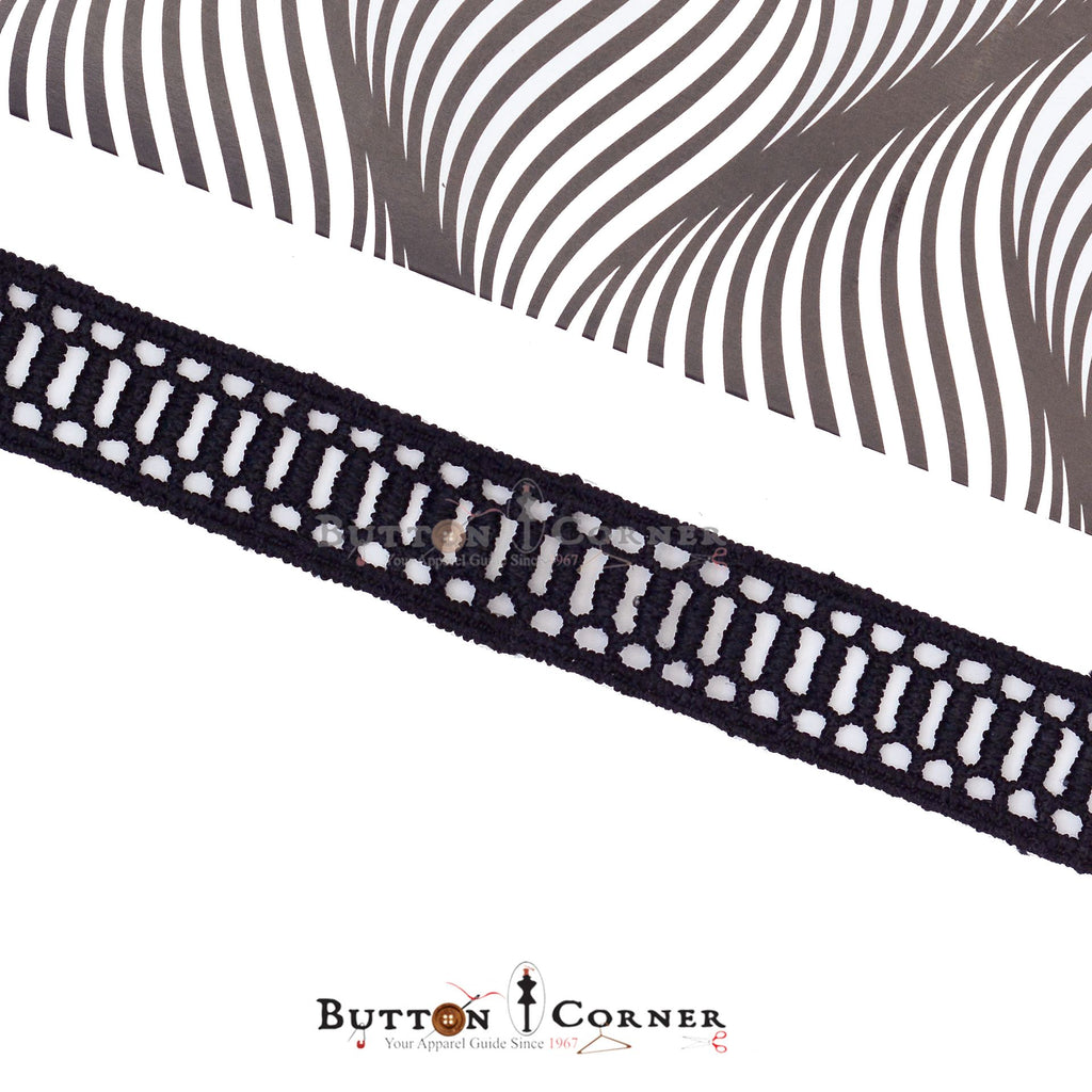 Double Side Border Shuttle Lace