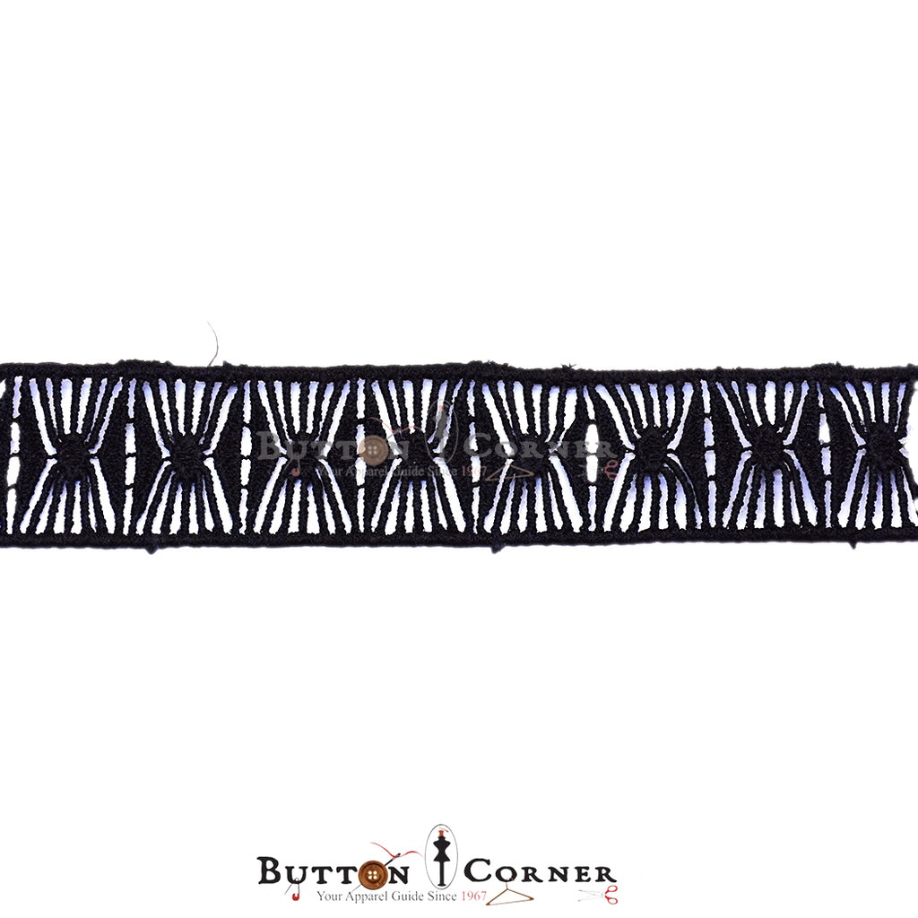 Double Side Border Shuttle Lace