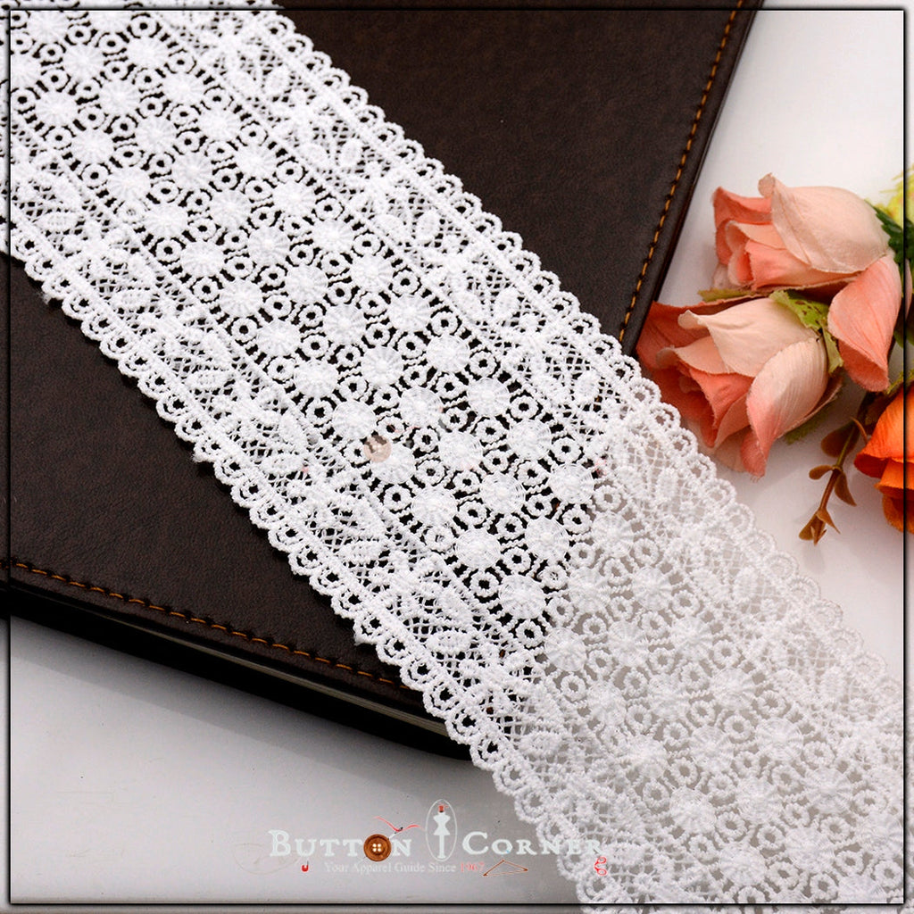 Double Side Border Shuttle Lace
