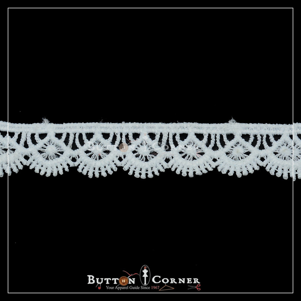 One Side Border Shuttle Lace