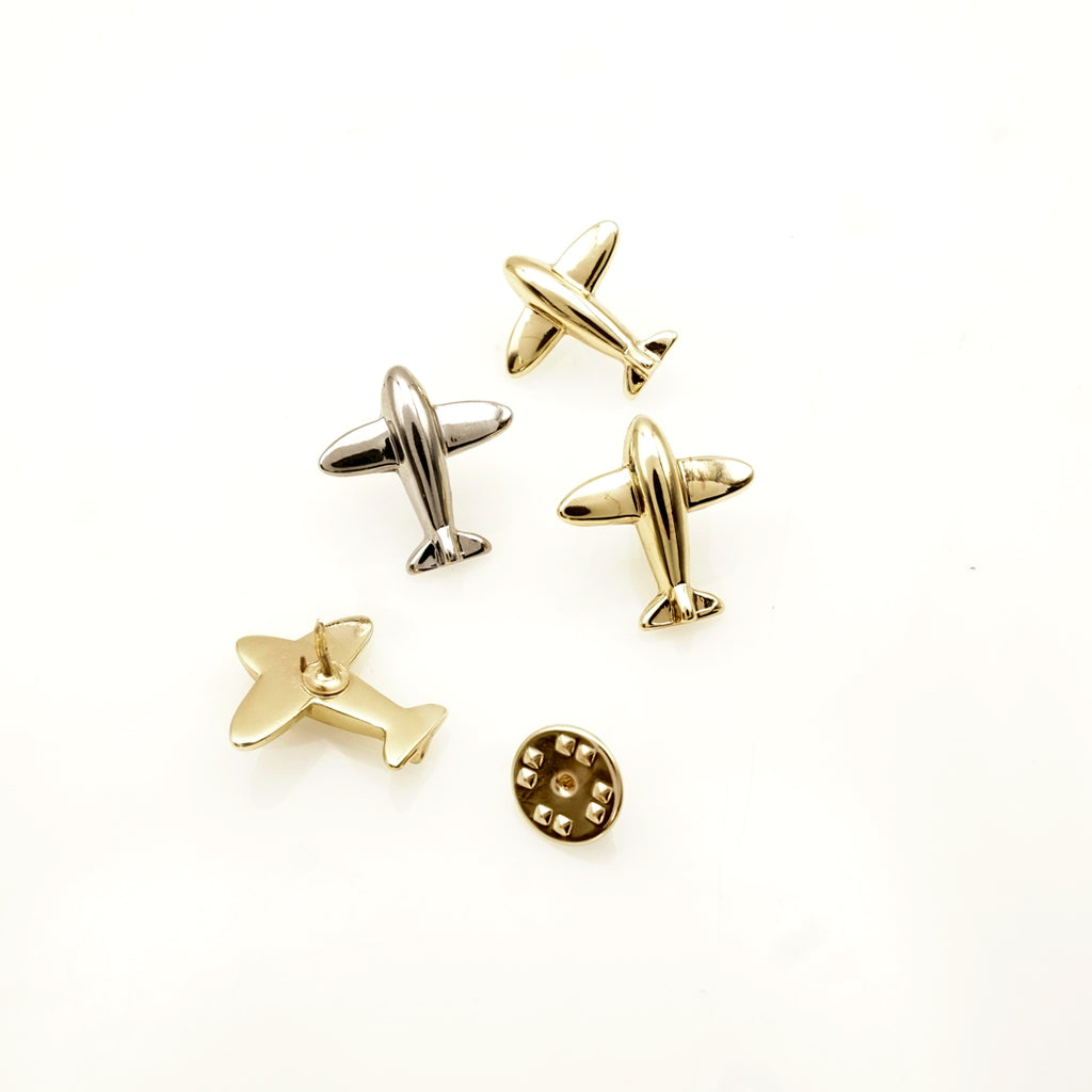 Aeroplane Jumbo Jet Lapel Pin