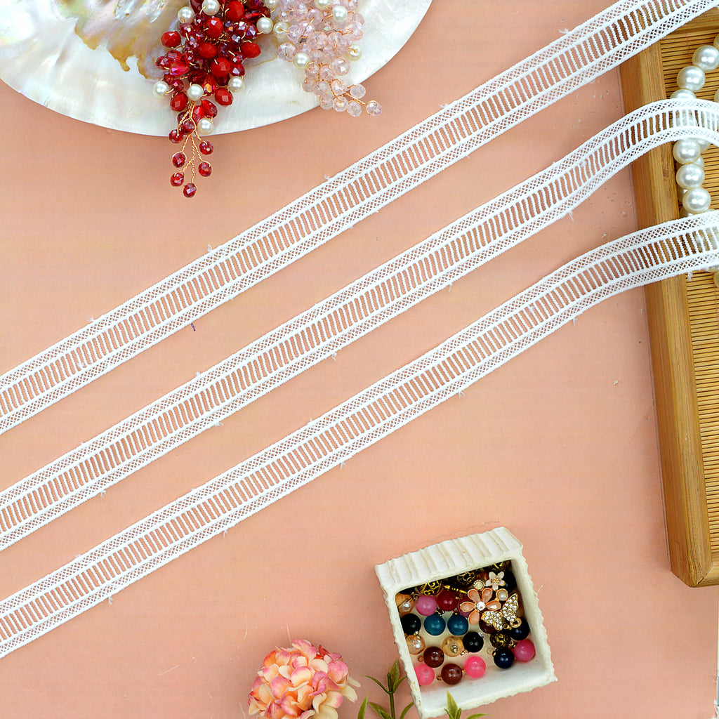 Double Side Border Shuttle Lace