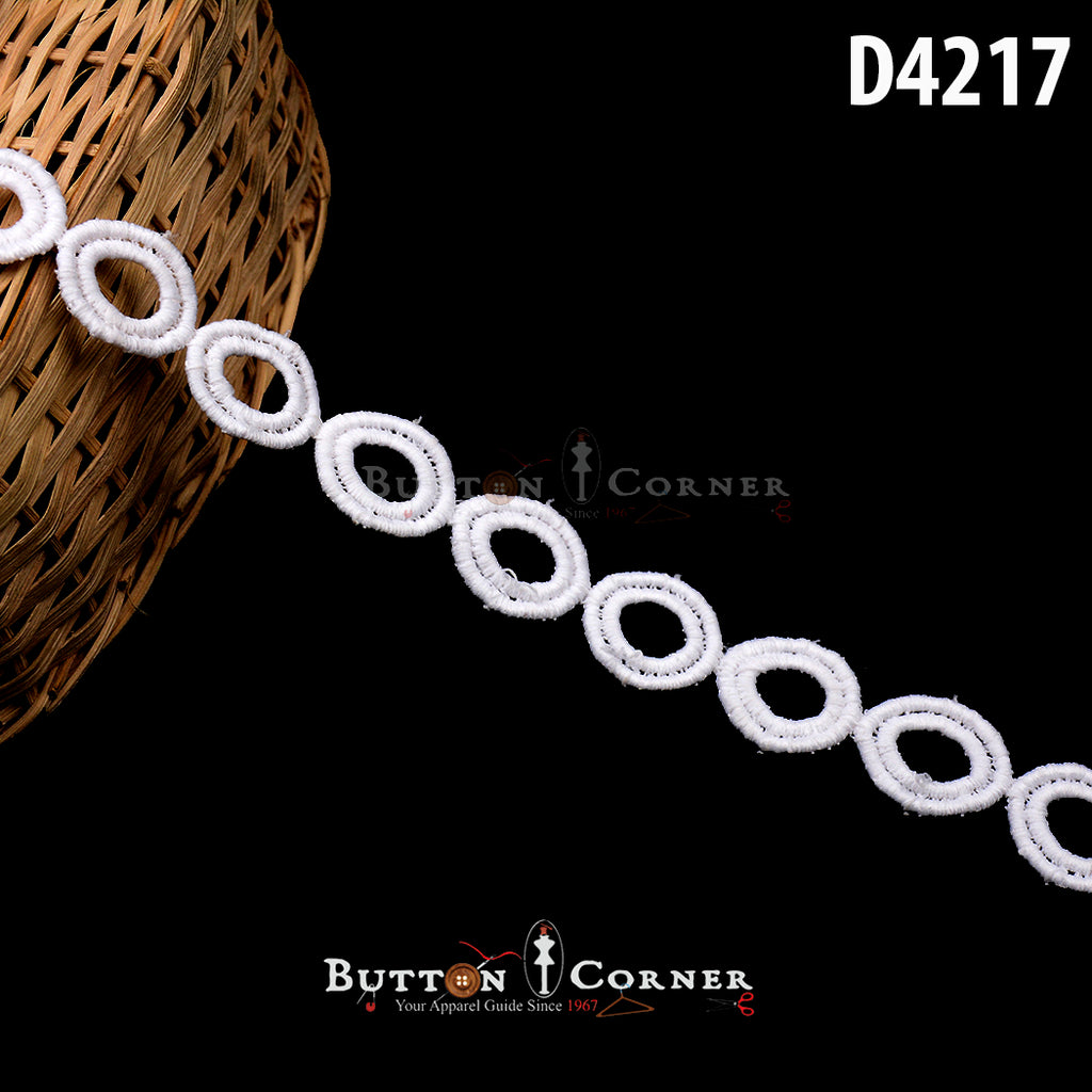 Shuttle Double Side Border Lace