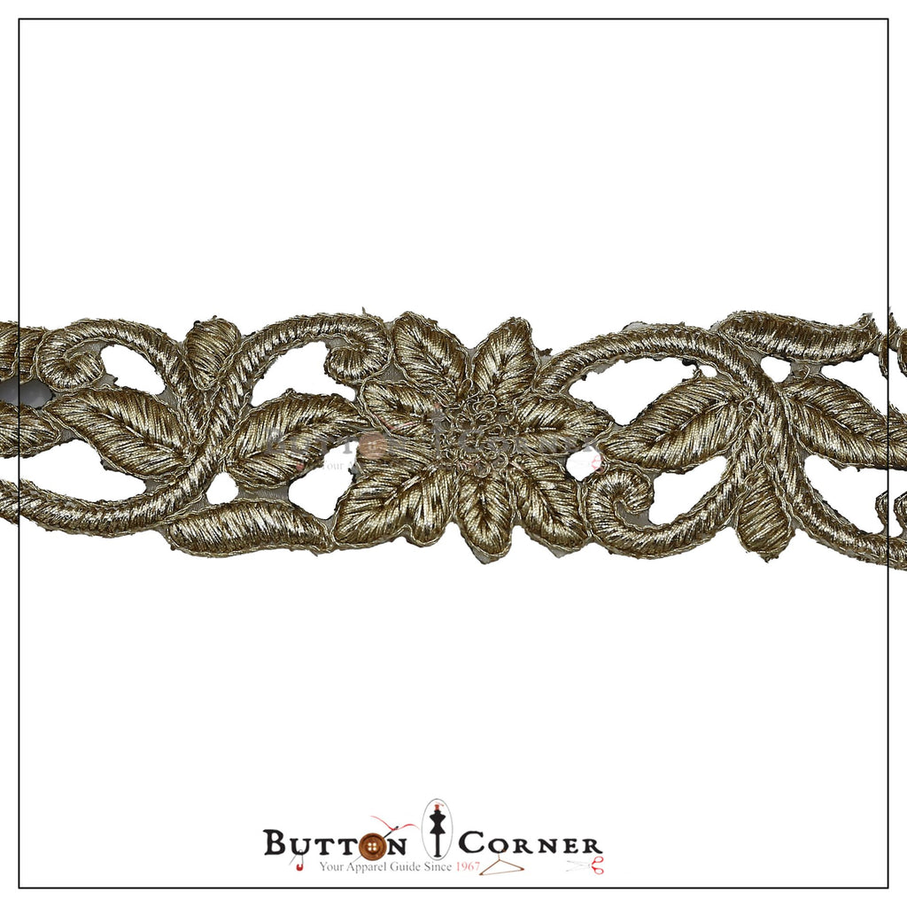 Fancy Metallic Yarn & Kora Lace