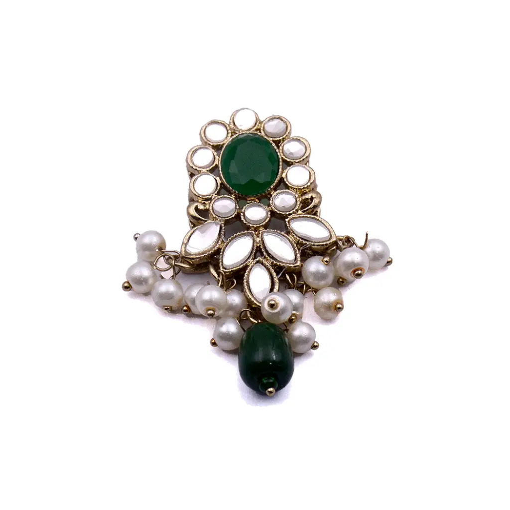 MKB-130 Fancy Metal Kundan Butt 31724.webp