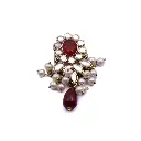 MKB-130 Fancy Metal Kundan Butt 31722.webp