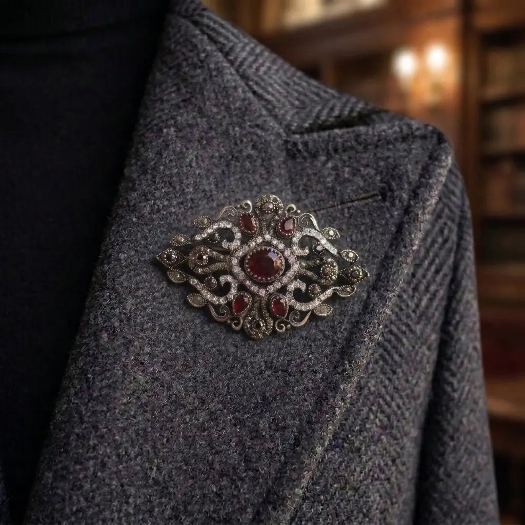11080 Antique Metal Brooch (1).webp