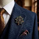 11139 Antique Metal Brooch Champagne (1).webp