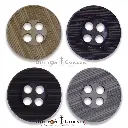 Texture Border 4 Hole Shirt Button A2116.webp
