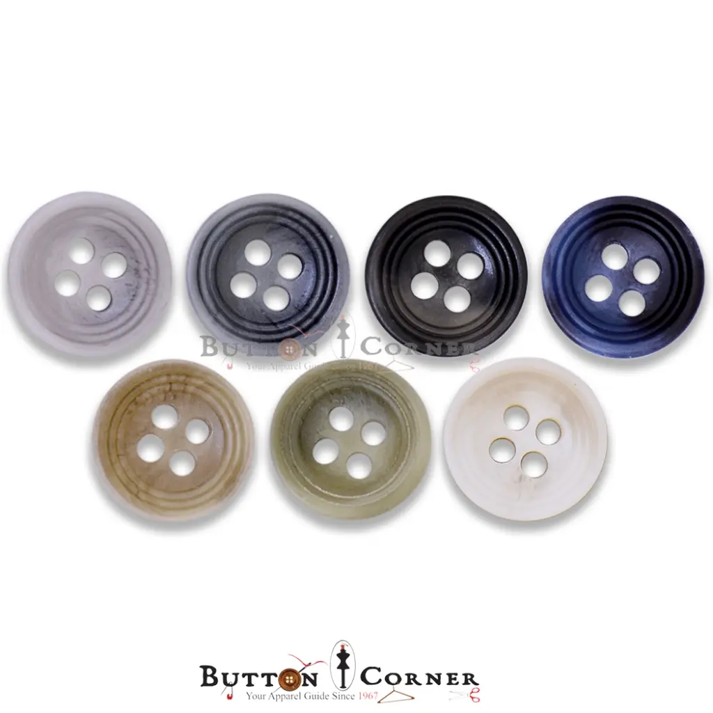 Matt Finished 4 Hole Shirt Button 2107.webp