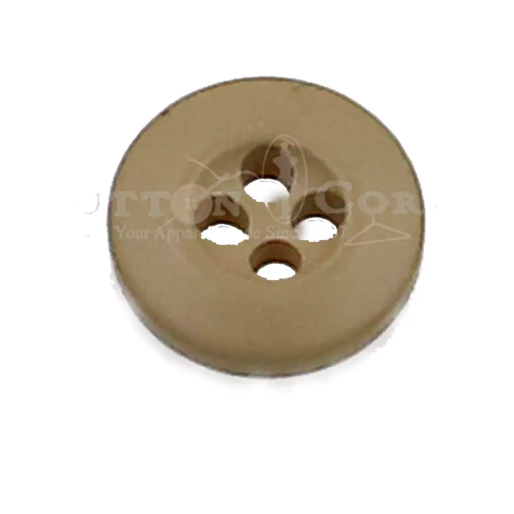 AD11 Plastic Shirt Button 18L Khaki.webp