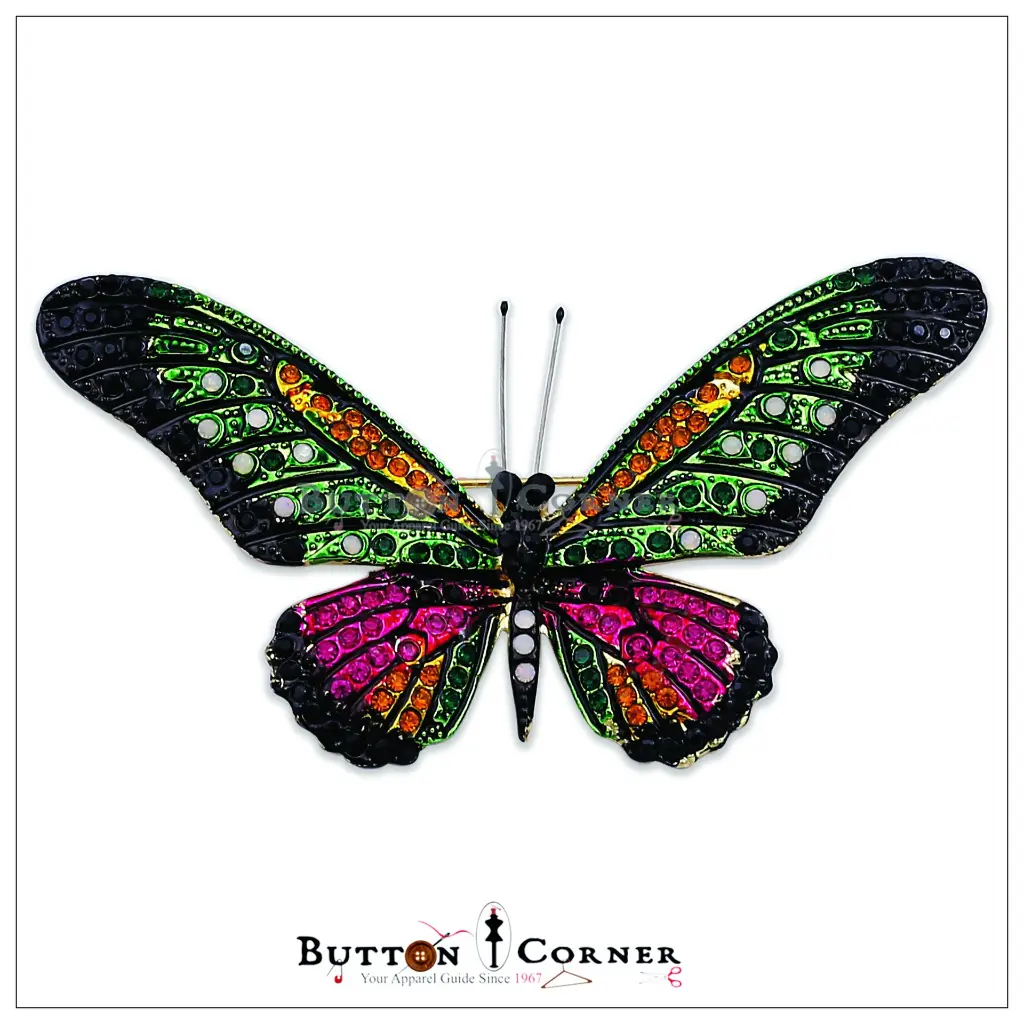 8206 African Butterfly Diamonds Multi.webp