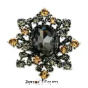 11139 Antique Metal Brooch Champagne.webp