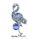 7921 Flamingo Brooch & Diamonds Ice Blue.webp