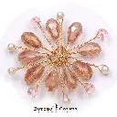 BCF043 Hand Made Flower brooche PINK.webp