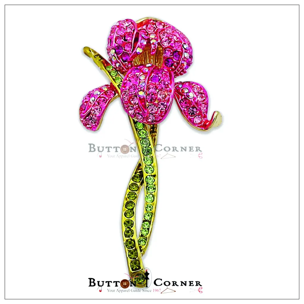 9991 Orchid Flower Diamonds Pink .webp